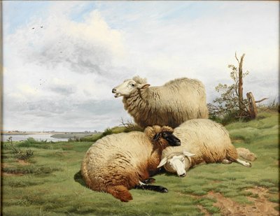 Midday Repose by Thomas Sidney Cooper